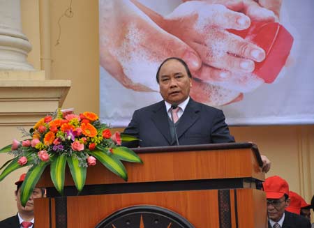 ກະຊວງສາທາລະນະສຸກ ປຸກລະດົມບັ້ນປ້ອງກັນ, ຕ້ານພະຍາດຕີນ, ມື, ປາກເປື່ອຍແຫ່ງຊາດ